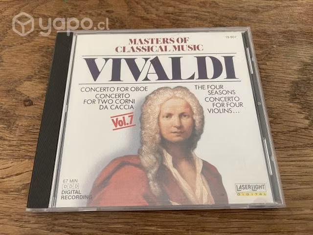 Cd antonio vivaldi (classical music vol 7)