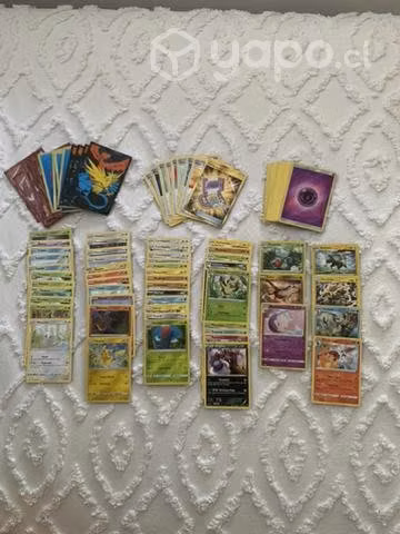 Lote de cartas pokémon