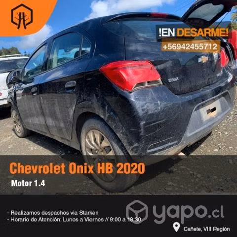 Arranque Chevrolet onix 2020