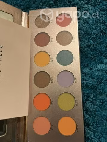 paleta de 12 tonalidades