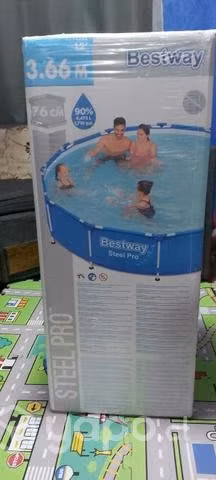 Piscina Steel Pro 3.66 m x 76 cm ( Nueva )