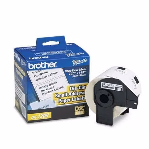 Cinta brother dk-1209, 29 mm x 62mm, 800 etiquetas