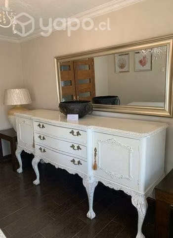 Antiguo Biffet De madera Chippendale