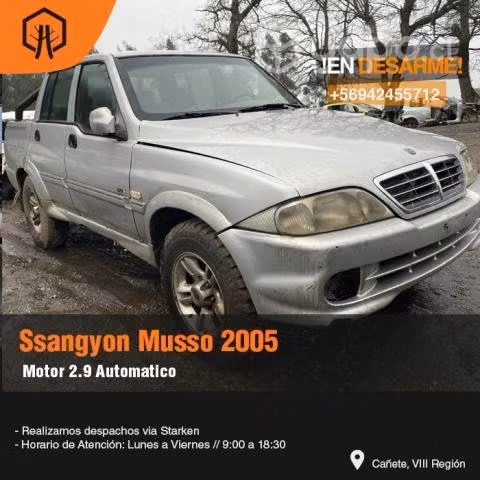 Riel inyeccion ssangyon musso 2005