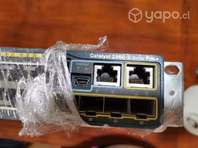 Switch cisco 2960-s Poe+ de 24 + sfp - Imagen 2