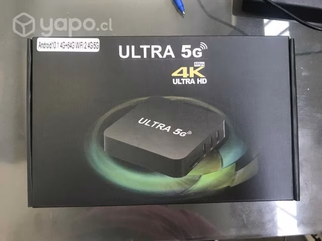 TV Box 4K Android 10.1 4gb