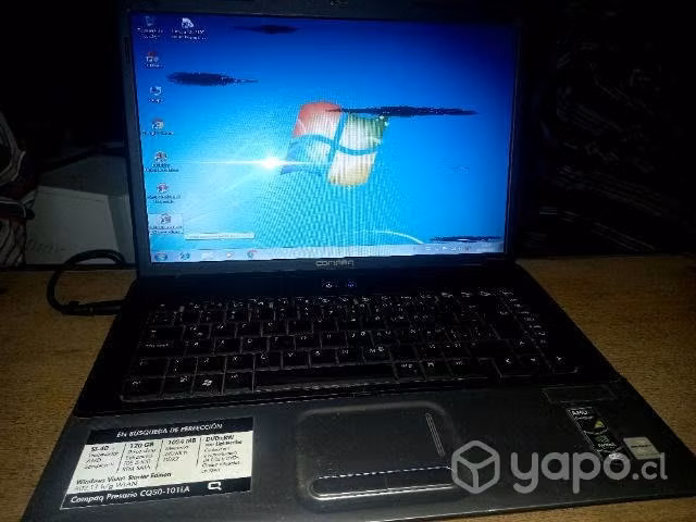 Notebook compaq presario en muy buen estado