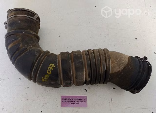 Manguera Admisión Filtró Aire (TYD077) Toyota Hil