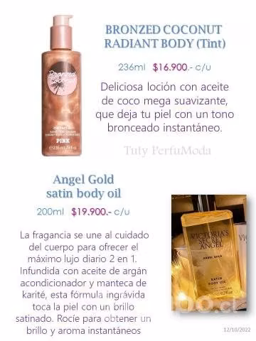 Autobronceante Bronzed Coconut de Victoria Secret