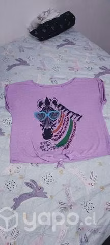 Poleras niñas talla 12 -14 1.000