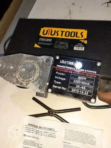 Maquina para gasfíter tubos ppr,hdpe etc