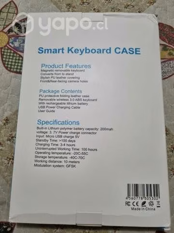 Smart Keyboard Case para Galaxy Tab S6 Lite
