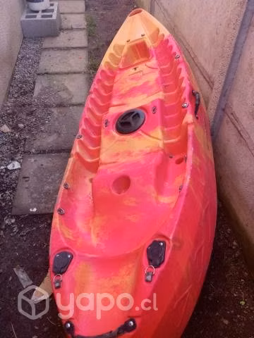 Kayak doble pesca o paseo
