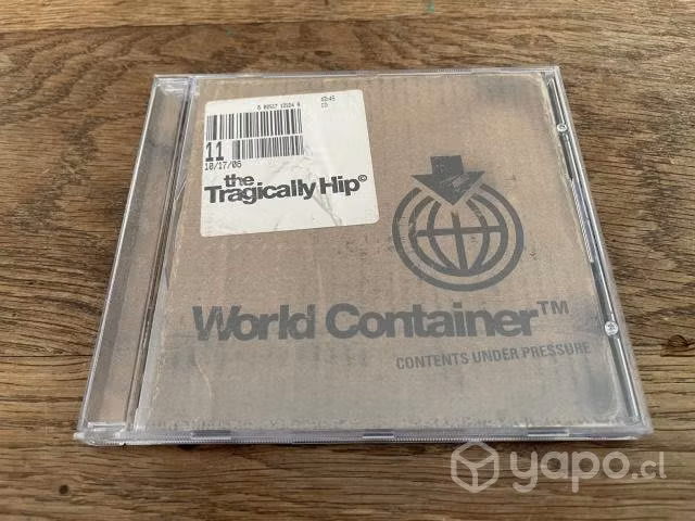 Cd the tragically hip (world container)