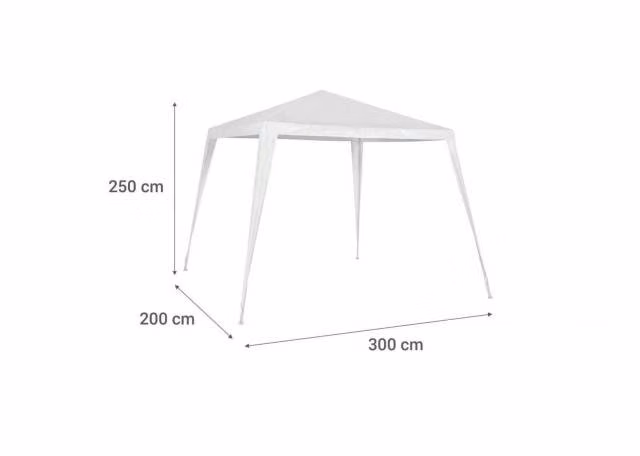 Toldo Blanco 3.2m