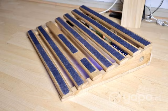 Pedalboard o pedalera para efectos de guitarra