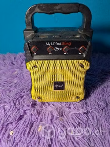 Parlante con bluetooth