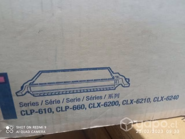 Toner Samsung CLP m660b magenta original de alta - Imagen 2