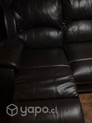 Sillón reclinable tres cuerpos