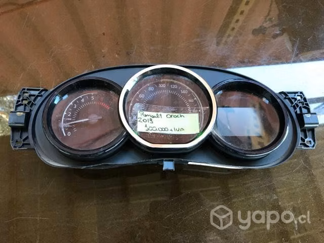 Tablero de instrumentos Renault Oroch Duster 2019