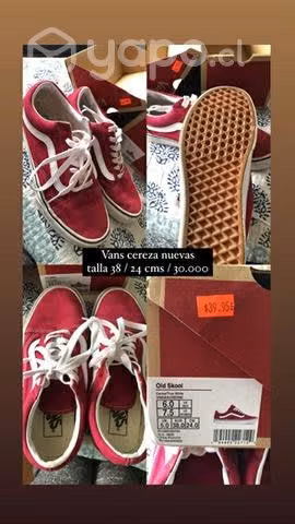 Vans cereza talla 38 nuevas - Imagen 4