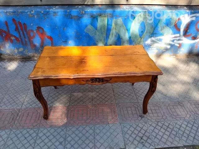 Mesa centro normando antigua - Imagen 4