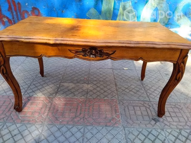 Mesa centro normando antigua - Imagen 2