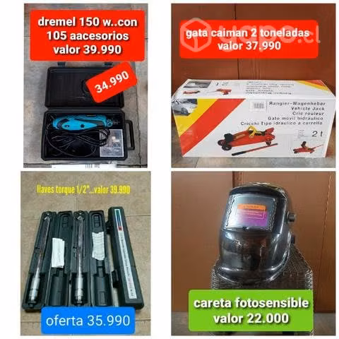 Maquina de soldar y herramientas varias