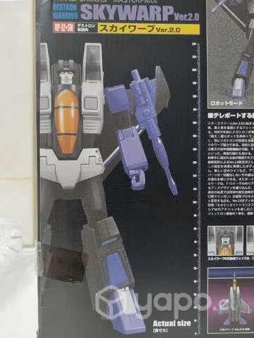 Transformers skywarp mp 52 skywarp - Imagen 3