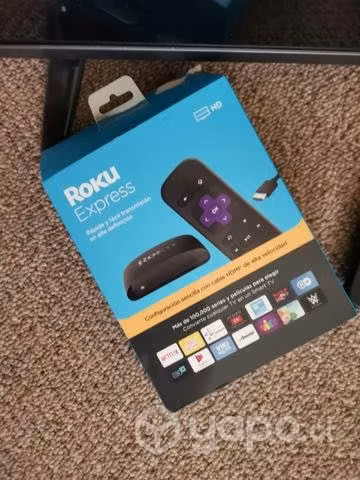 Televisor led 32" y Roku Express