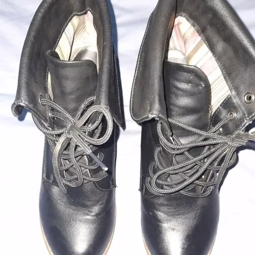 Botas Negras Kayla Shoe N° 38 Usada