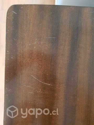 Comedor caoba antiguo cuatro sillas