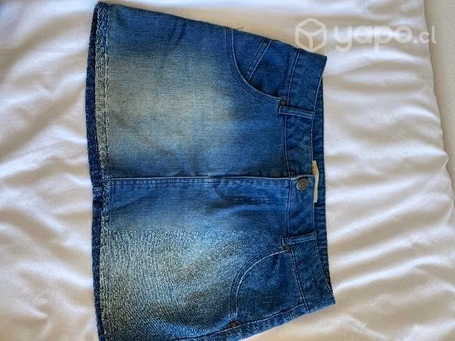 Mini de jeans talla S
