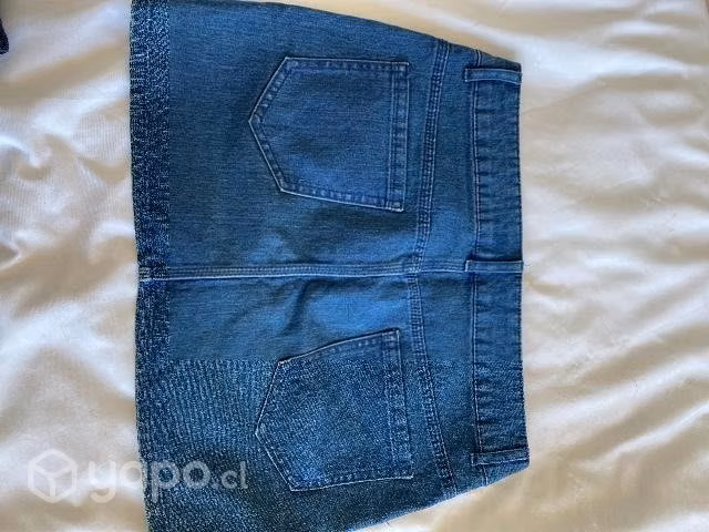 Mini de jeans talla S - Imagen 2
