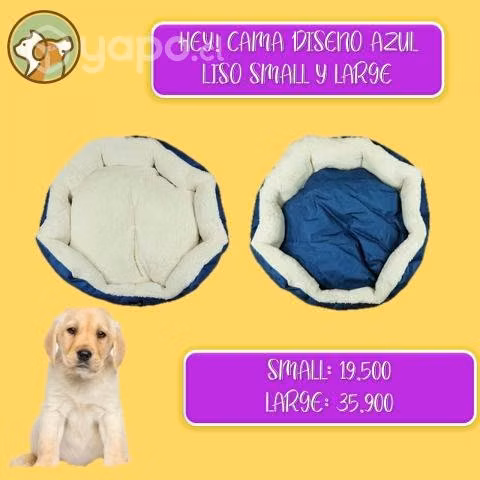 Cama para mascota talla s.