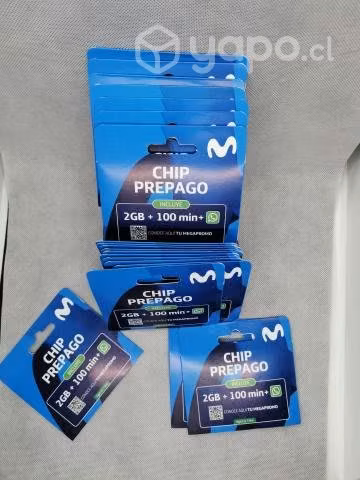 Chip prepago movistar