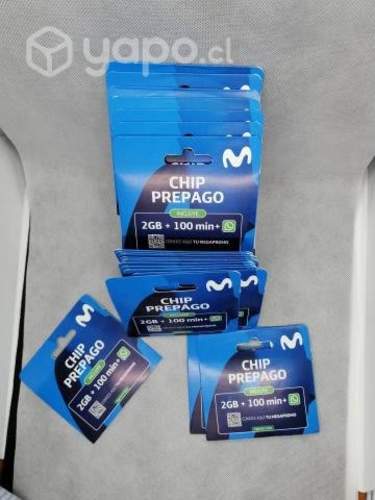 Chip prepago movistar