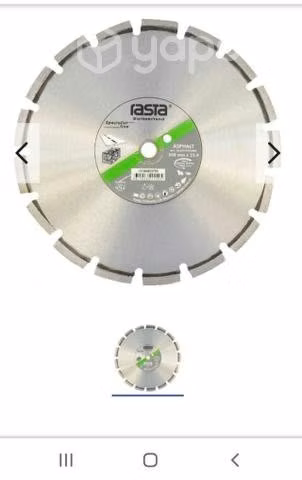 Disco diamantado 14" Rasta