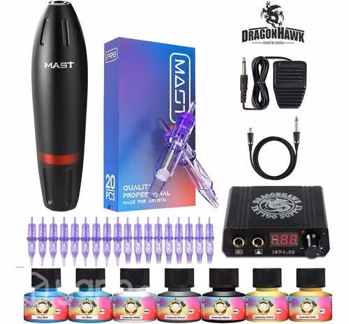 Máquina de tatuar profesional original seminueva