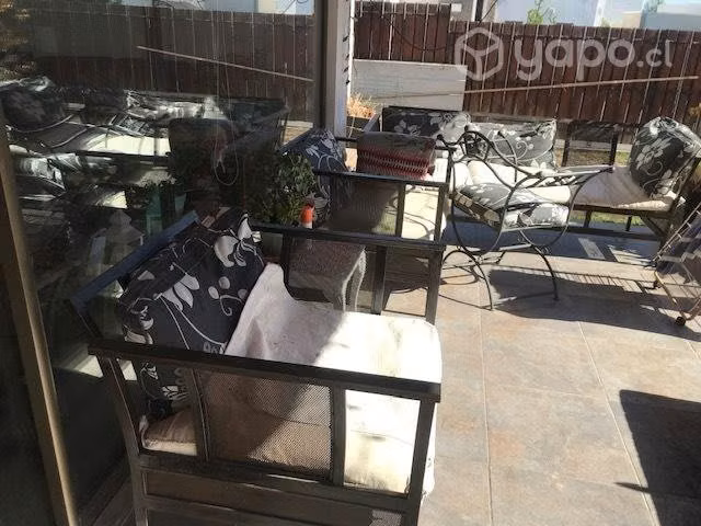 Juego de terraza