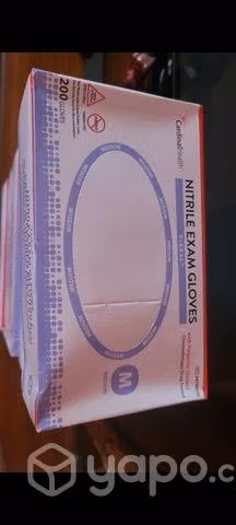 Guantes nitrilo 200 unidades