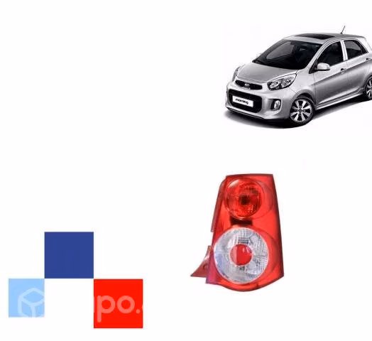 Farol foco kia morning trasero 2009-2011