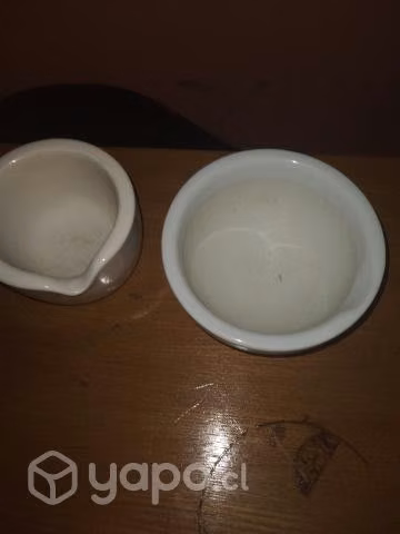 Dos morteros de porcelana - Imagen 2
