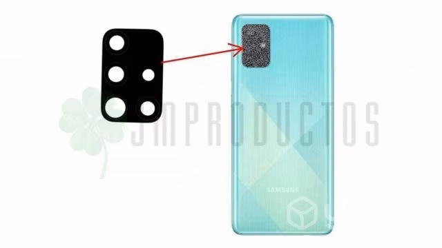 Lente Camara Trasera Samsung Galaxy A71