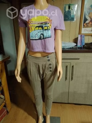 Pantalón y polera juvenil talla S - Imagen 6