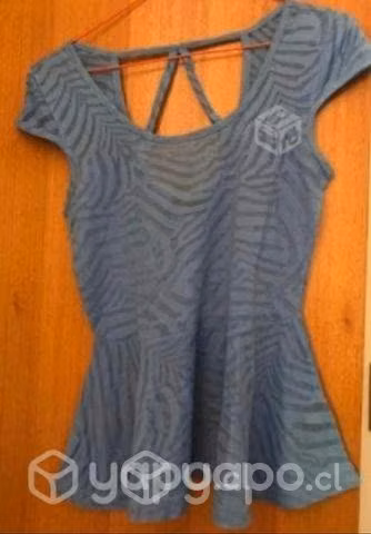 Blusa de verano semi traslúcida