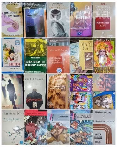 Libros usados varios