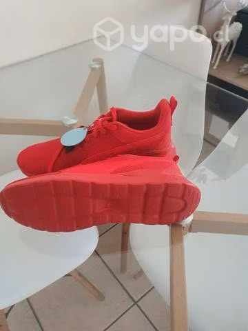 Zapatillas PUMA SOFTFOAM color rojo talla 11.5 - Imagen 2