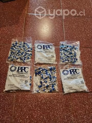 Conectores rg6 profesionales 50 unidades