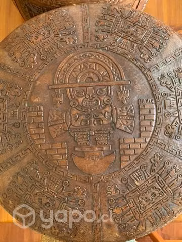 Pouf de Cuero